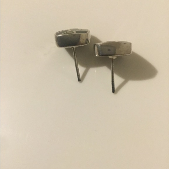 Vintage Sterling Silver Earrings- Set Of 2 - Picture 4 of 10